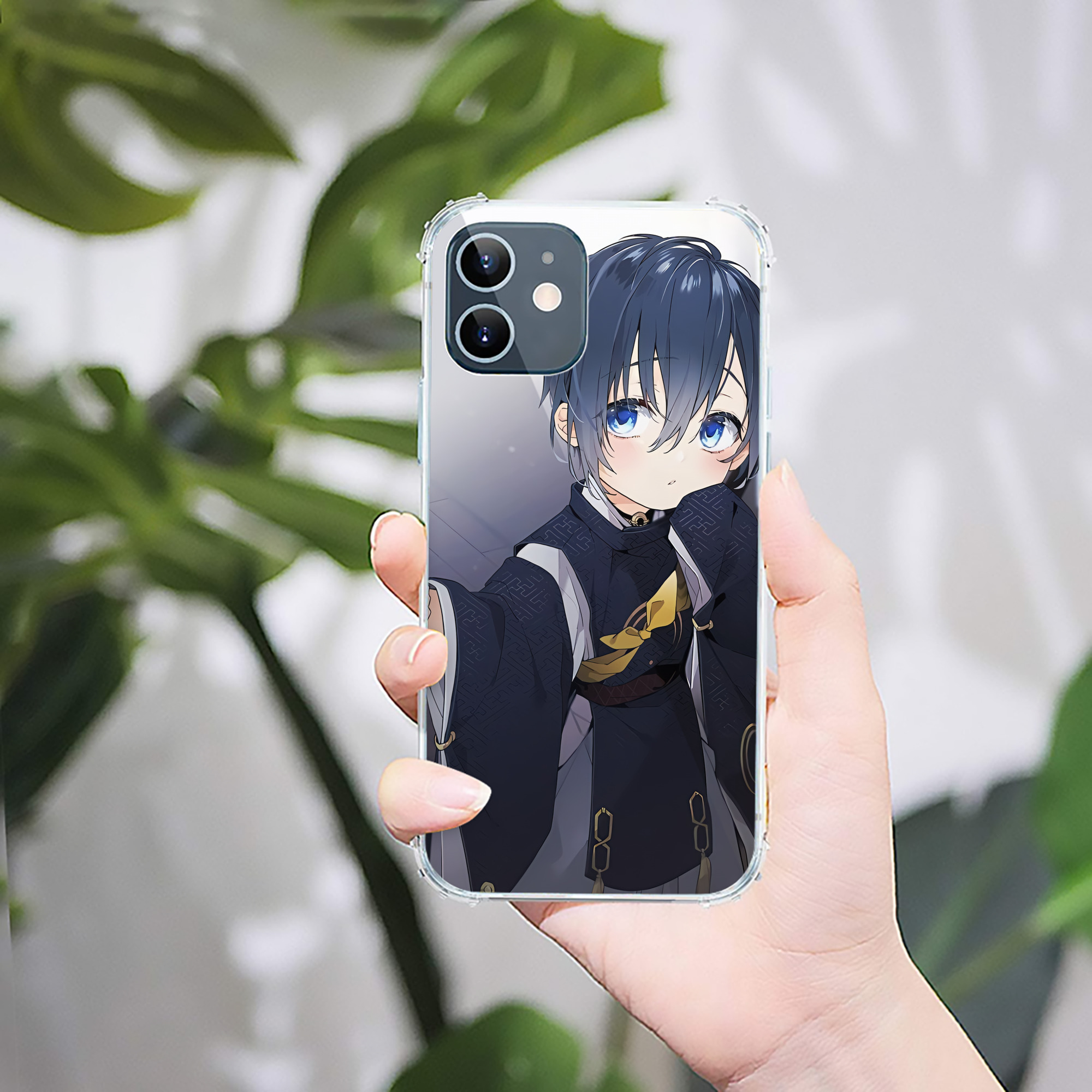 （画像用） 刀剣乱舞 Touken Ranbu 【iPhone 12シリーズ対応】透明スマホケース（クリアソフトケース）
